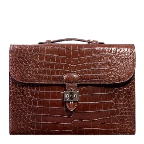 crocodile leather laptop bag fake